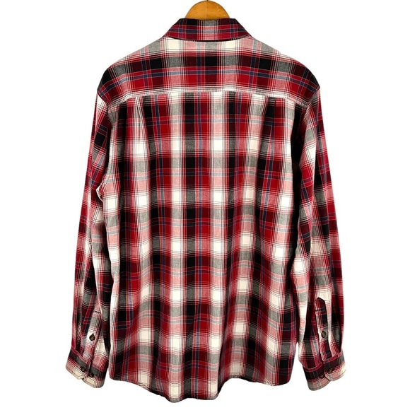 CARHARTT Relaxed Fit Plaid Long Sleeve Button Down Shirt - Picture 3 of 9